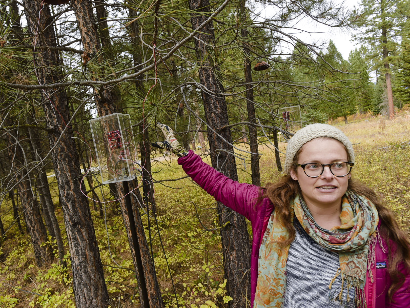Anne Yoncha, a third-year MFA student at the University of Montana